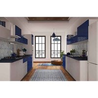 Residential Parallel Shaped Modular Kitchen