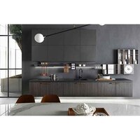 Modern Italian Shaped Modular Kitchen