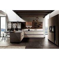 Modern Italian Shaped Modular Kitchen