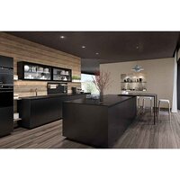 Residential Italian Shaped Modular Kitchen