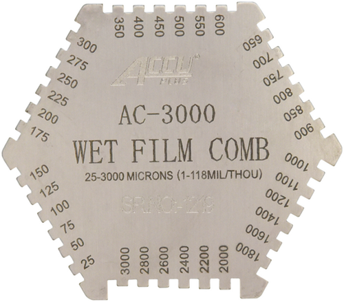 Digital Wet Film Thickness Gauge