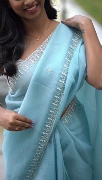 Hand Work Sarees