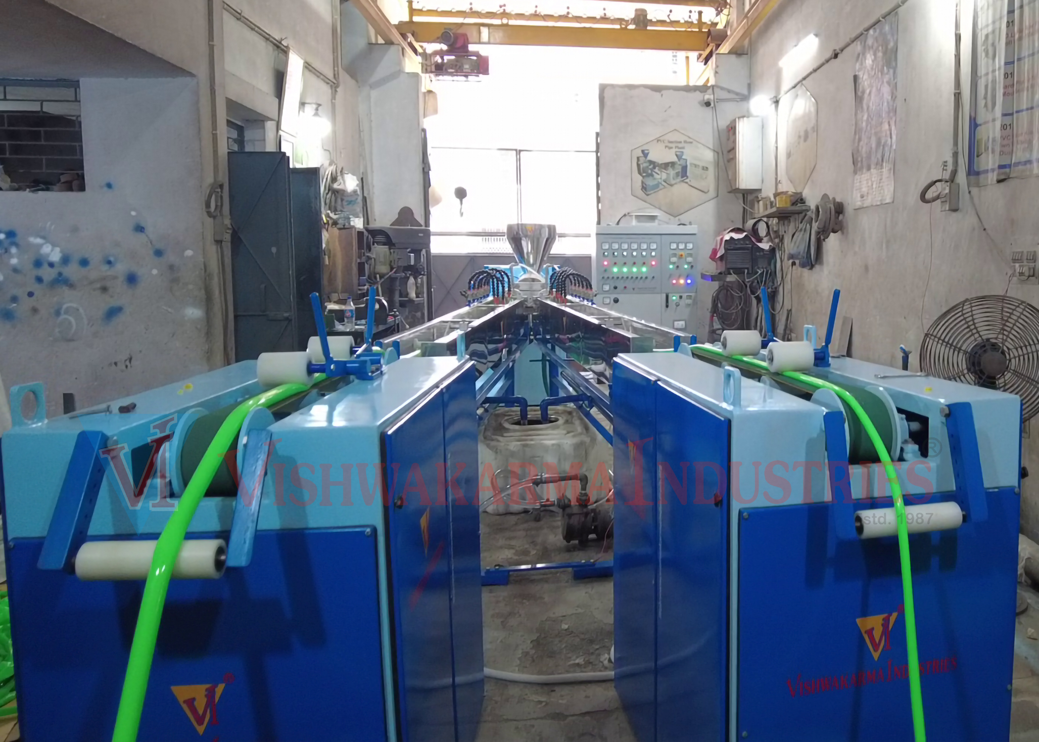 PVC Dual Garden Pipe Plant