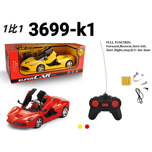 Remote Control Super Car Age Group: 5-7 Yrs