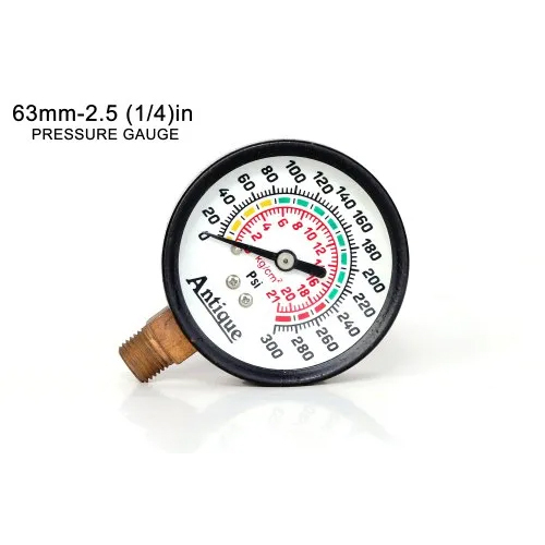 2.5 Inch Antique Pressure Gauge