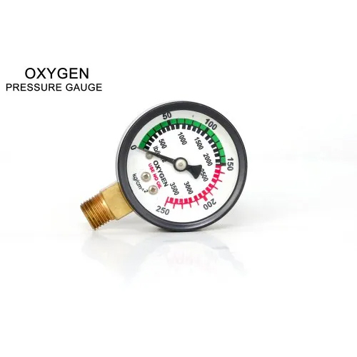 Oxygen Antique Pressure Gauge