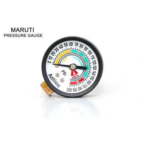 50mm Maruti Pressure Gauge Dial Material: Glass