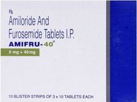 Amiloride 5mg And Furosemide 40mg Tablets Ip - Drug Type: General Medicines