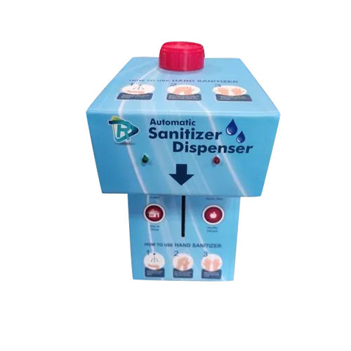 Blue Wall Mounted Automatic Hand Sanitizer Dispenser