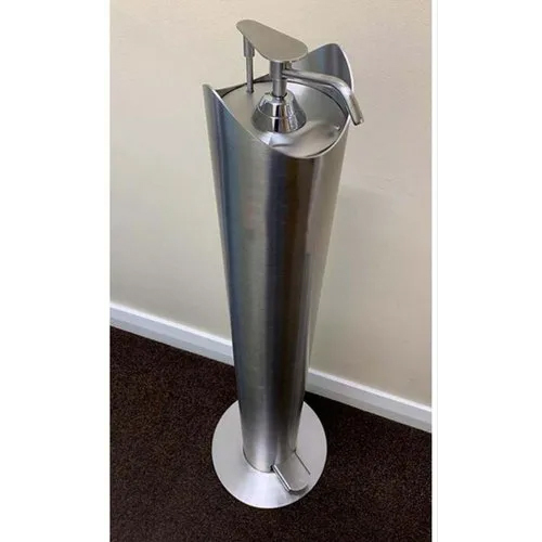 Stainless Steel Foot Operated Sanitizer Dispenser