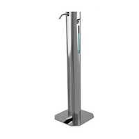 Stainless Steel Foot Operated Dispenser For Hotel - Color: Silver