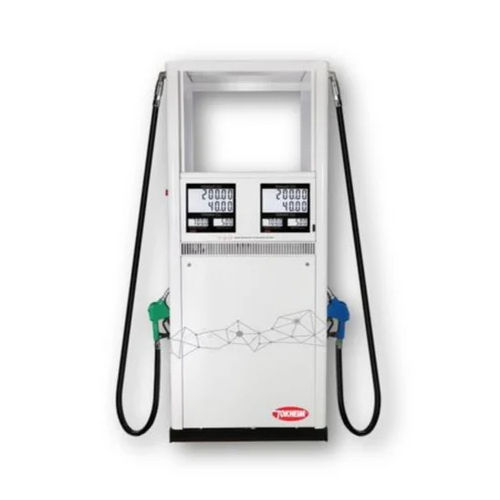 White Digital Type Fuel Dispenser