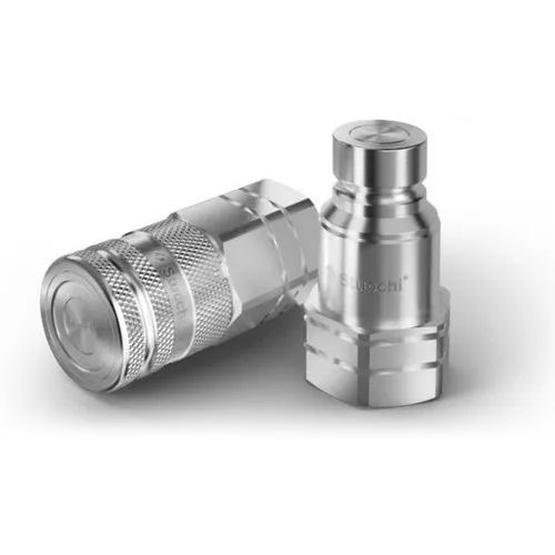 Stainless Steel Flat Face Quick Release Coupling Application: Hydraulic Pipe