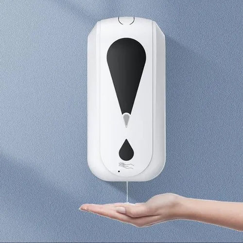 Silver Plastic Automatic Liquid Soap Dispenser