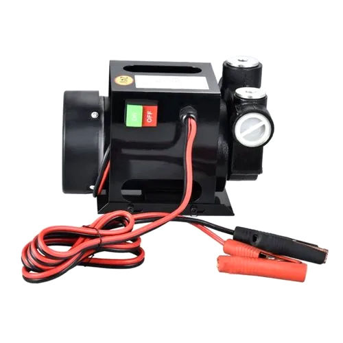 Black 12V Dc Diesel Transfer Pump