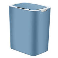 15l Automatic Sensor Dustbin - Metal, Different Sizes, Blue | High-quality Industrial Waste Management Solution
