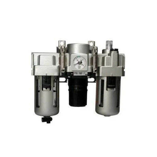 Aluminum Alloy Air Filter Regulator Lubricator - Color: Silver