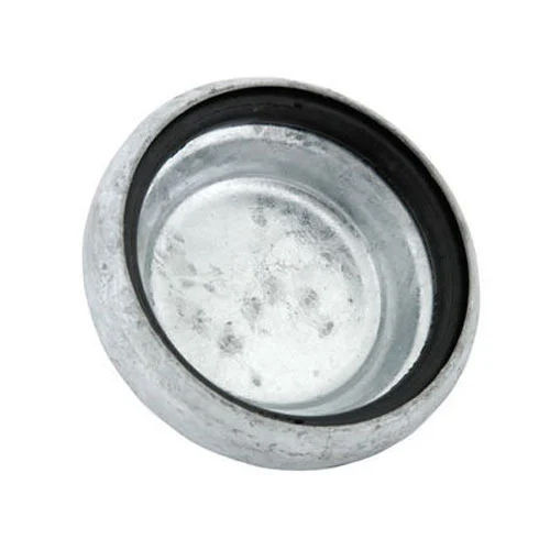 Silver Carbon Steel Female End Cap