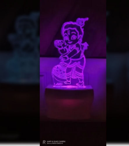 Krishna Night Lamp