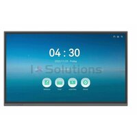 Interactive Flat Panel - Premium Glass & Plastic 65 Inch Rectangular Display | Multi-User Touch Support High-Resolution Customizable for Education & Entertainment