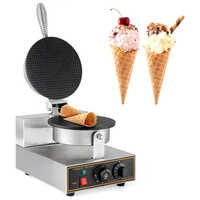 Waffle Cone Maker - Stainless Steel, Different Sizes Available | Electric Design For Hotel Use