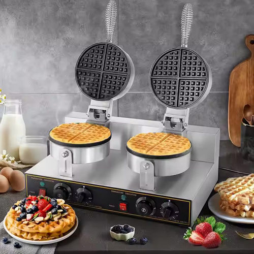 Round D Waffle Maker