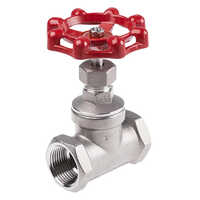 Heavy-Duty Stainless Steel Globe Valve - Round Shape, Silver Color | Unmatched Performance, Rust and Corrosion Resistance, Precise Fluid Control