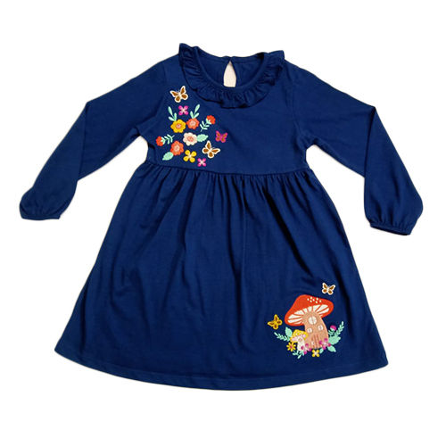 Different Available Girls Cotton Frock