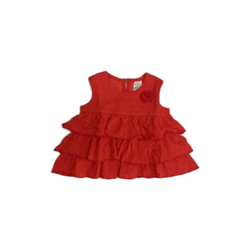 Different Available Girls Red Frock