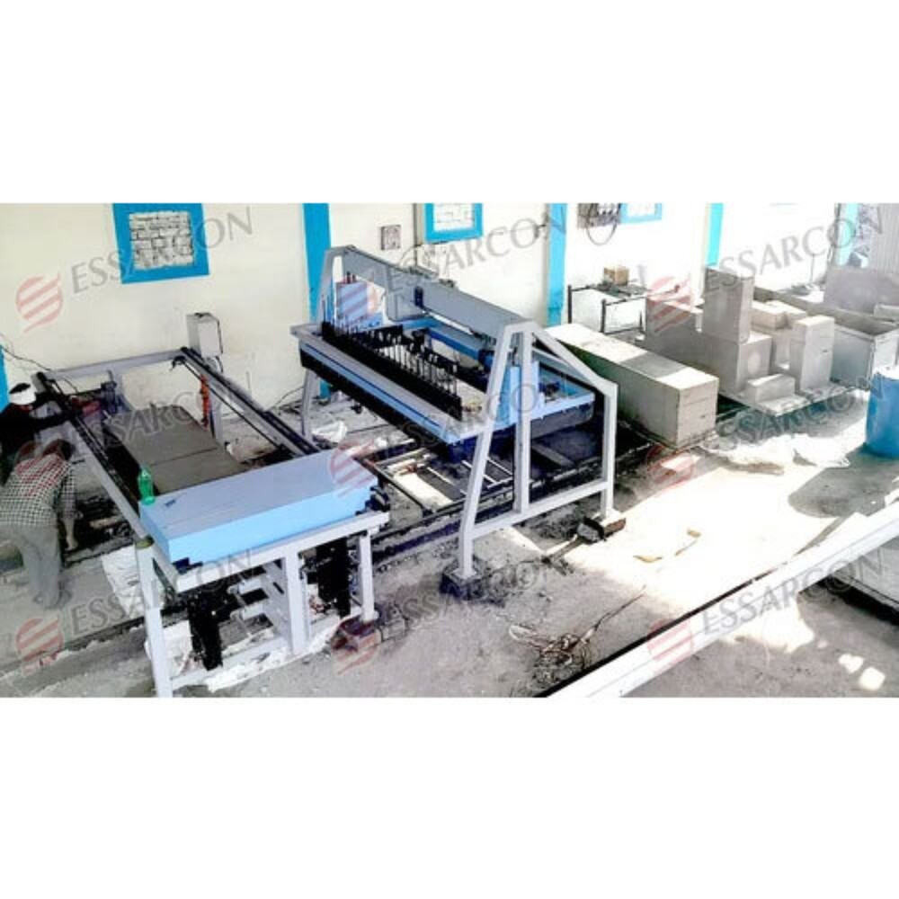 Aac Block Making Machinery - Color: Blue