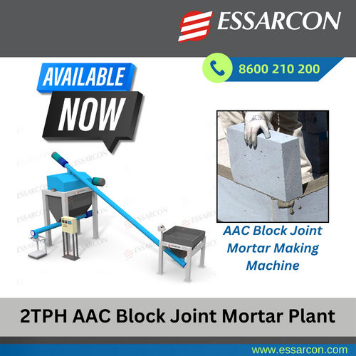 Grey Aac Block Adhesive Making Plant