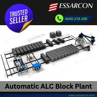 Alc/aac Modular Production System - 8.6 To 80 Cubic Meters Per Day | Hybrid Alc/aac Block Capabilities, Automatic Operation, Customizable Design, 1 Year Warranty