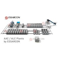 Alc - Aac Plant - Capacity: From 8.6 Cubic Meter Up To 80 Cubic Meter Per Day M3/hr