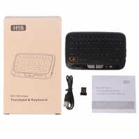 H18 Air Mouse Full Touchpad 2.4GHz Wireless Keyboard