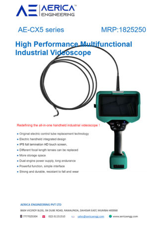 BORESCOPE Endoscope Pipe Inspection Camera