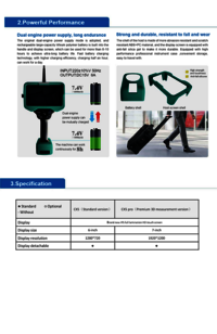 BORESCOPE Endoscope Pipe Inspection Camera