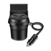 3 in 1 Car Chargers 2 USB Ports Lighter Power Socket Charger Adapter