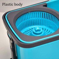 QUICK SPIN MOP PLASTIC SPIN, BUCKET FLOOR CLEANING,