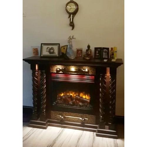 Decorative Electric Fireplace Installation Type: Freestanding