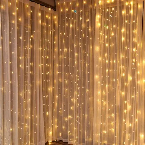 Beautiful Flowers Hanging Diya with Blinking LED Lights