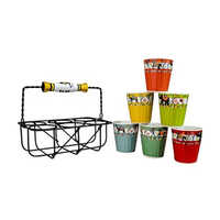 Cup Saucer Set With Stand