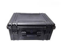 Black Polypropylene Equipment Case - Material: Plastic