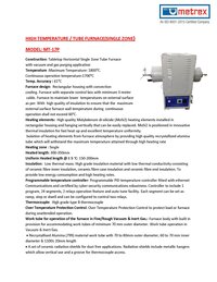 High Temperature / Tube Furnace(Single Zone)