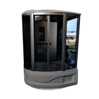 Encore 5 x 3Steam Shower Cabin with Bathtub