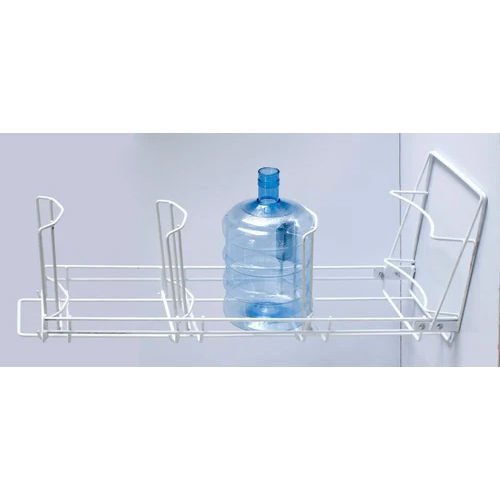 White 4 Layer Bottle Stand