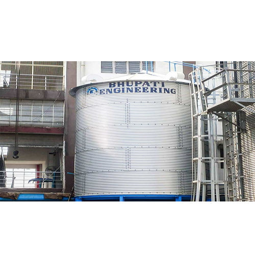 As Per Requirement Hopper Bottom Storage Silos