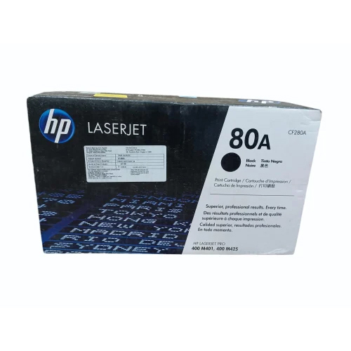 Hp Cf280a 80a Black Toner Cartridge