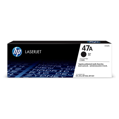 HP 47A Black Toner Cartridge