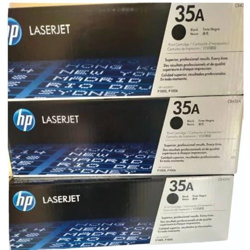 Hp 35a Black Original Laserjet Toner Cartridge