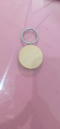 wooden keychain